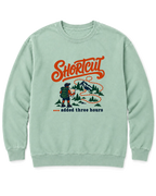Shortcut Added Three Hours Sweatshirt - Chalky Mint