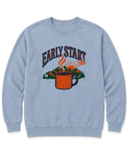 Early Start-ish Sweatshirt - Chambray