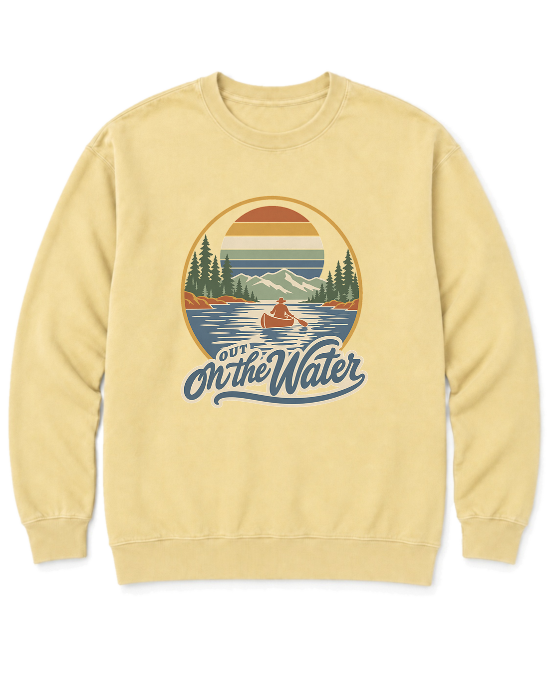 Out on the Water Sweatshirt - Butter