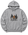 Fireside Hours Hoodie - Sport Grey