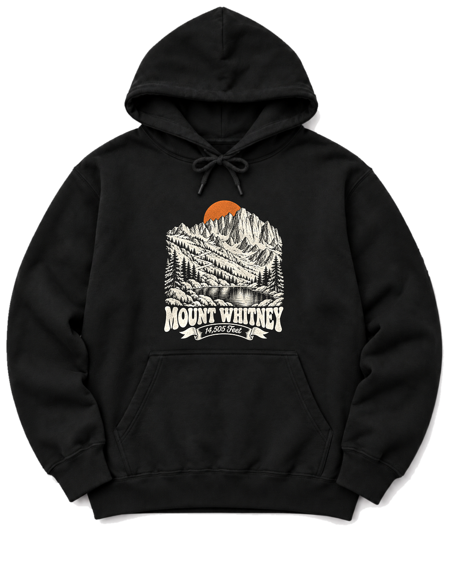 Mount Whitney Hoodie - Black