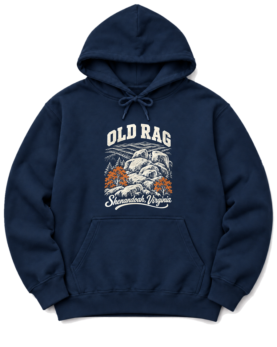 Old Rag Hoodie - Navy