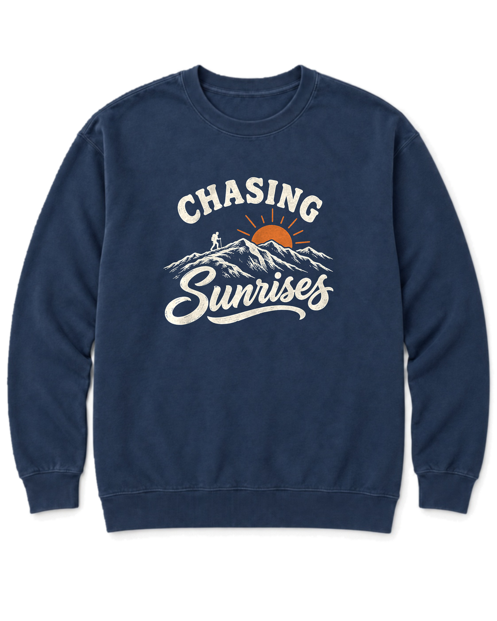 Chasing Sunrises Sweatshirt - True Navy