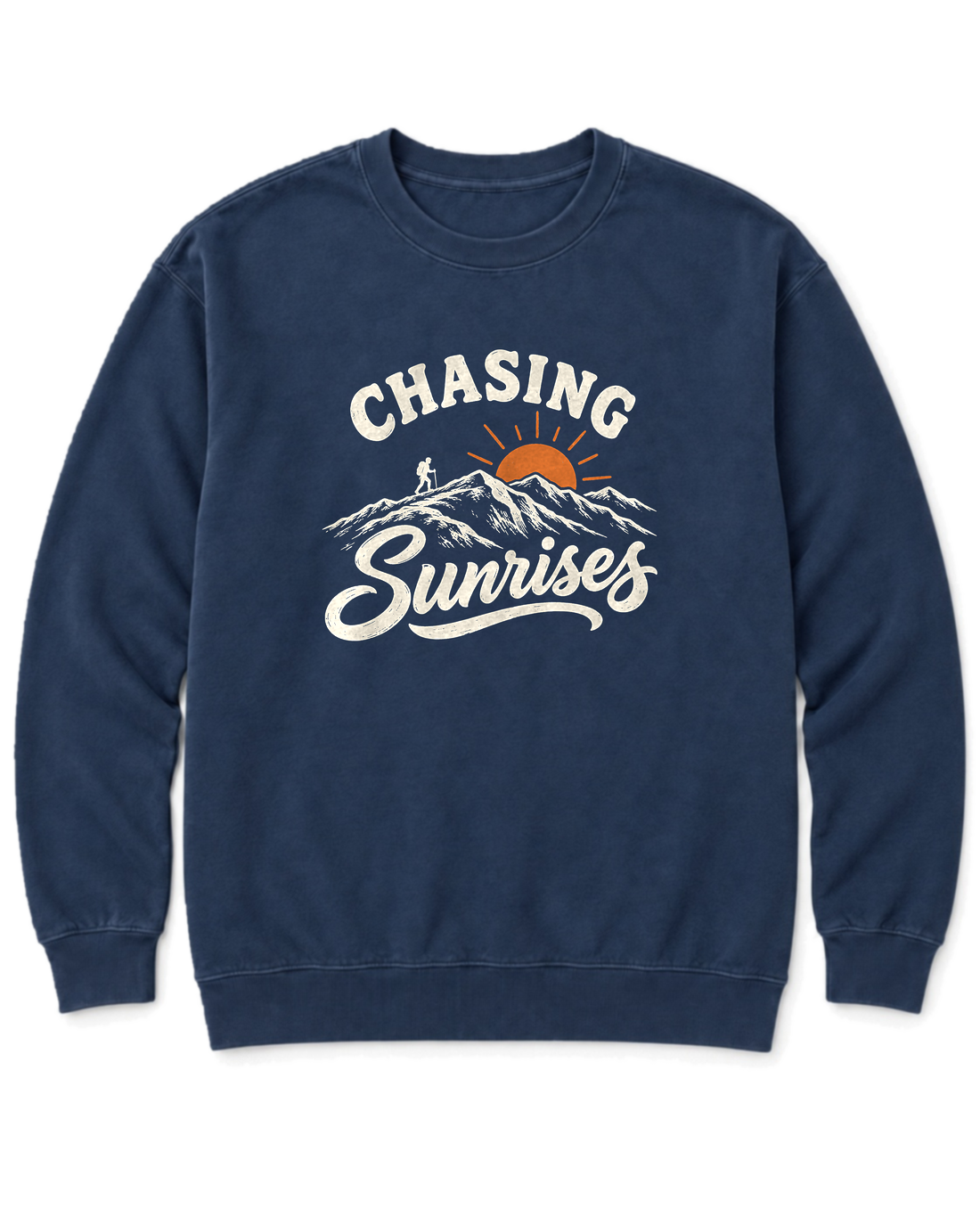 Chasing Sunrises Sweatshirt - True Navy
