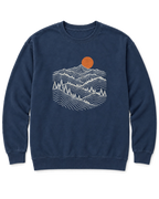 Pine Ridge Moon Sweatshirt - True Navy