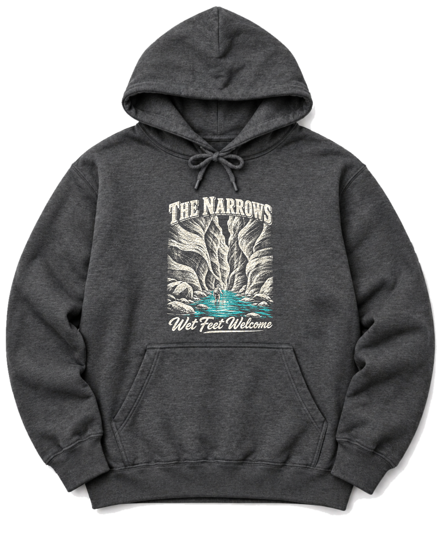 The Narrows Hoodie - Dark Heather