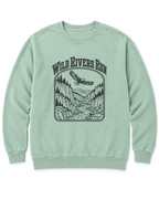 Wild Rivers Run Sweatshirt - Chalky Mint