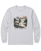 Quiet Mornings Long Sleeve Shirt - Ash