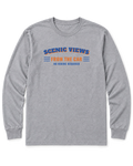 Scenic Views from the Car Long Sleeve Shirt - Sport Grey