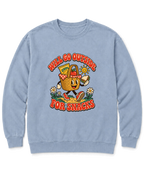 Will Go Outside for Snacks Sweatshirt - Chambray
