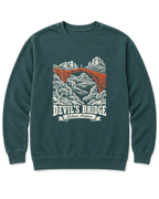 Devil's Bridge Sweatshirt - Blue Spruce