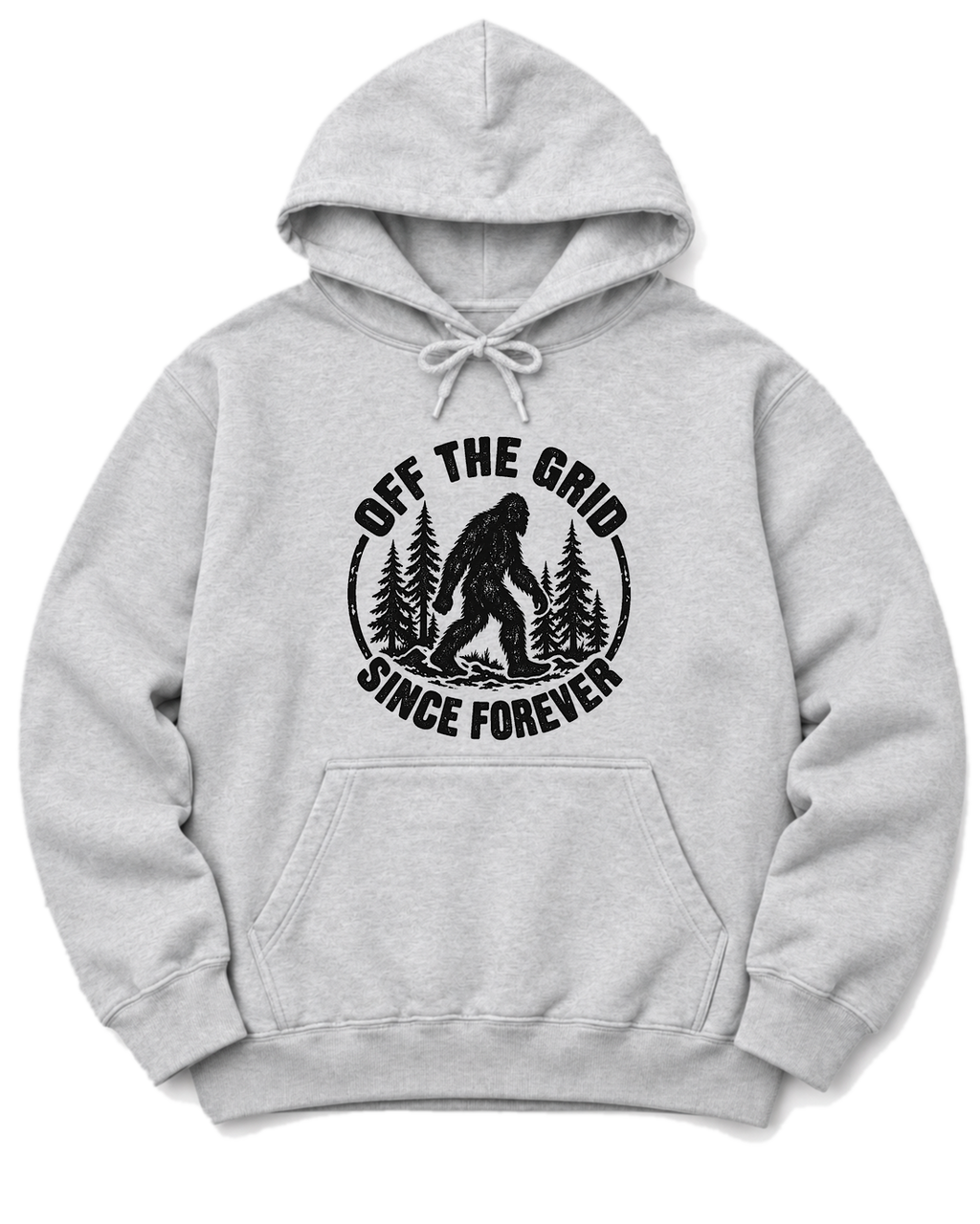 Off the Grid Since Forever Hoodie - Ash
