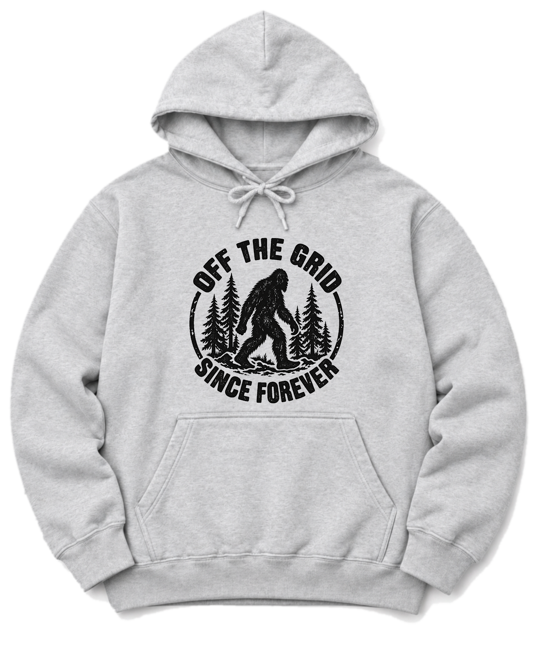 Off the Grid Since Forever Hoodie - Ash