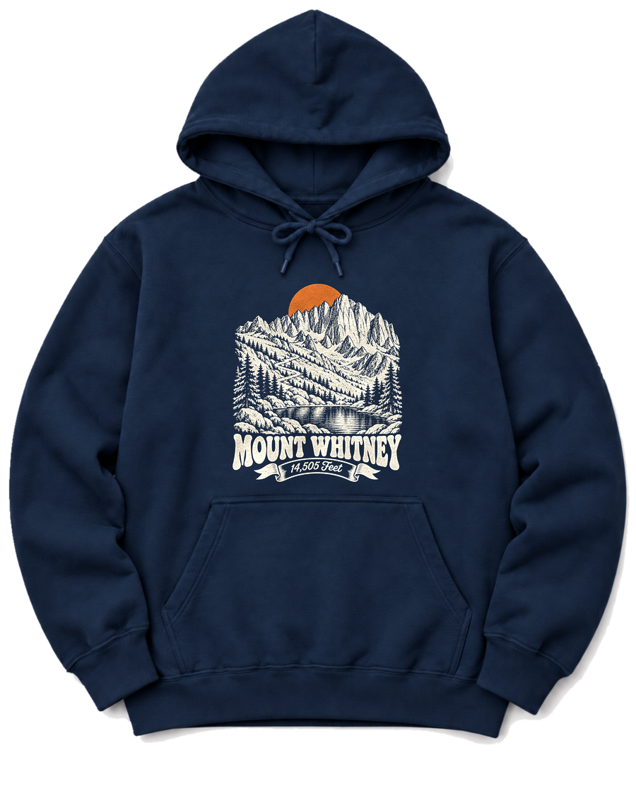 Mount Whitney Hoodie - Navy