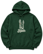 Follow the Blaze Hoodie - Forest Green