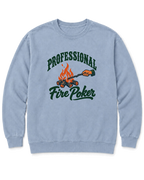 Professional Fire Poker Sweatshirt - Chambray