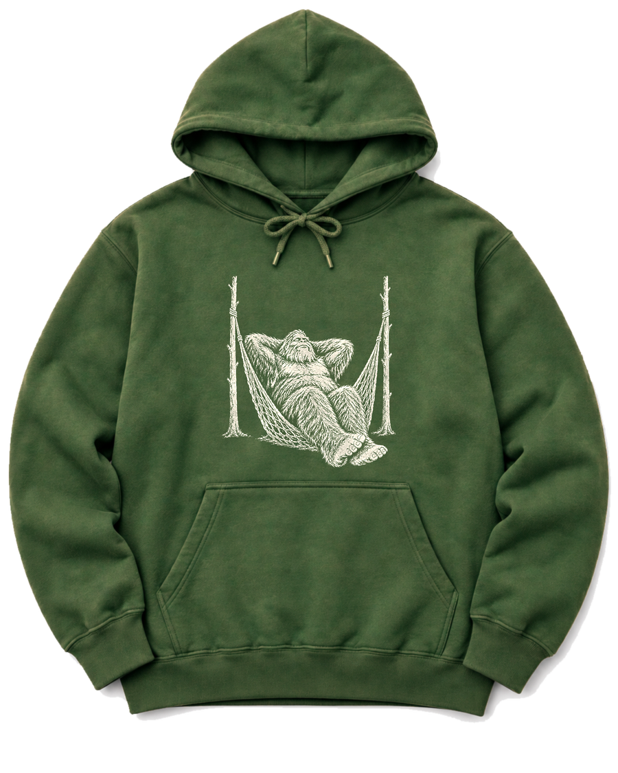 Bigfoot Hammock Hoodie - Military Green