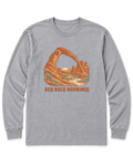 Red Rock Mornings Long Sleeve Shirt - Sport Grey