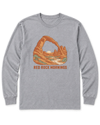 Red Rock Mornings Long Sleeve Shirt - Sport Grey