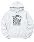 Wild Rivers Run Hoodie - White