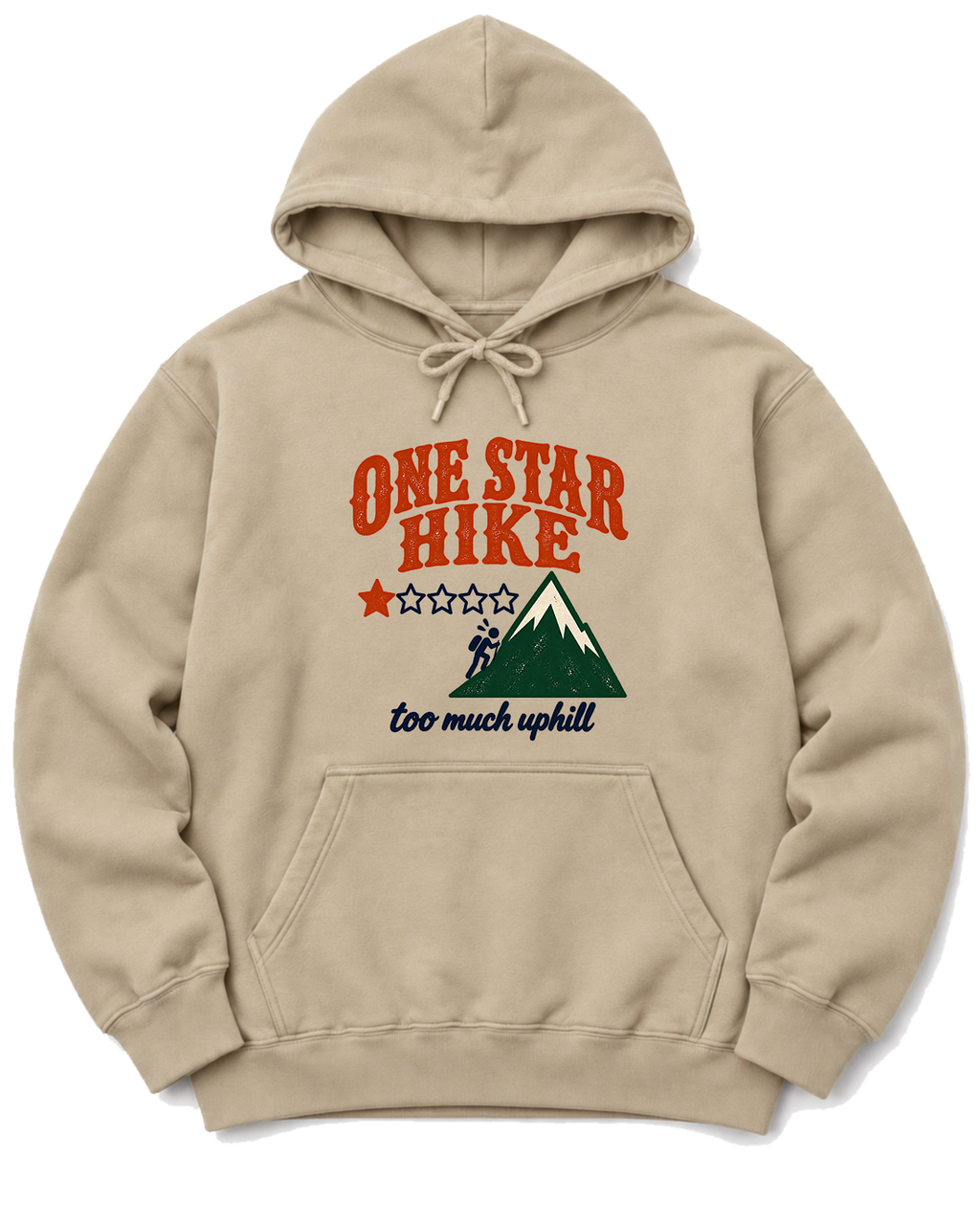 One Star Hike Hoodie - Sand