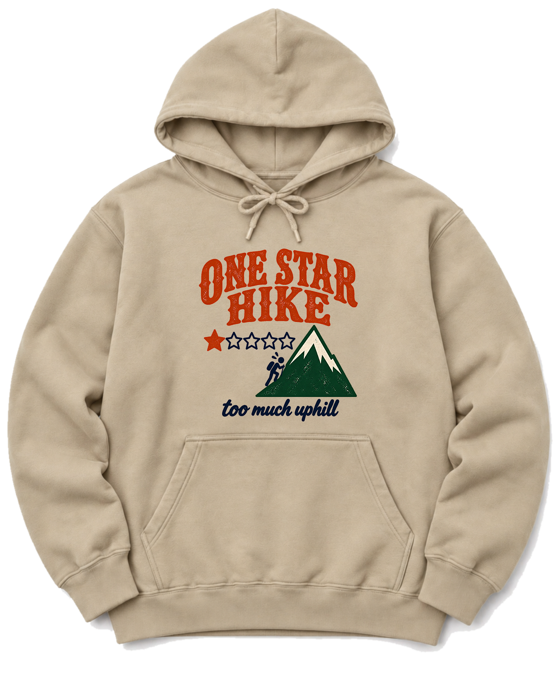 One Star Hike Hoodie - Sand