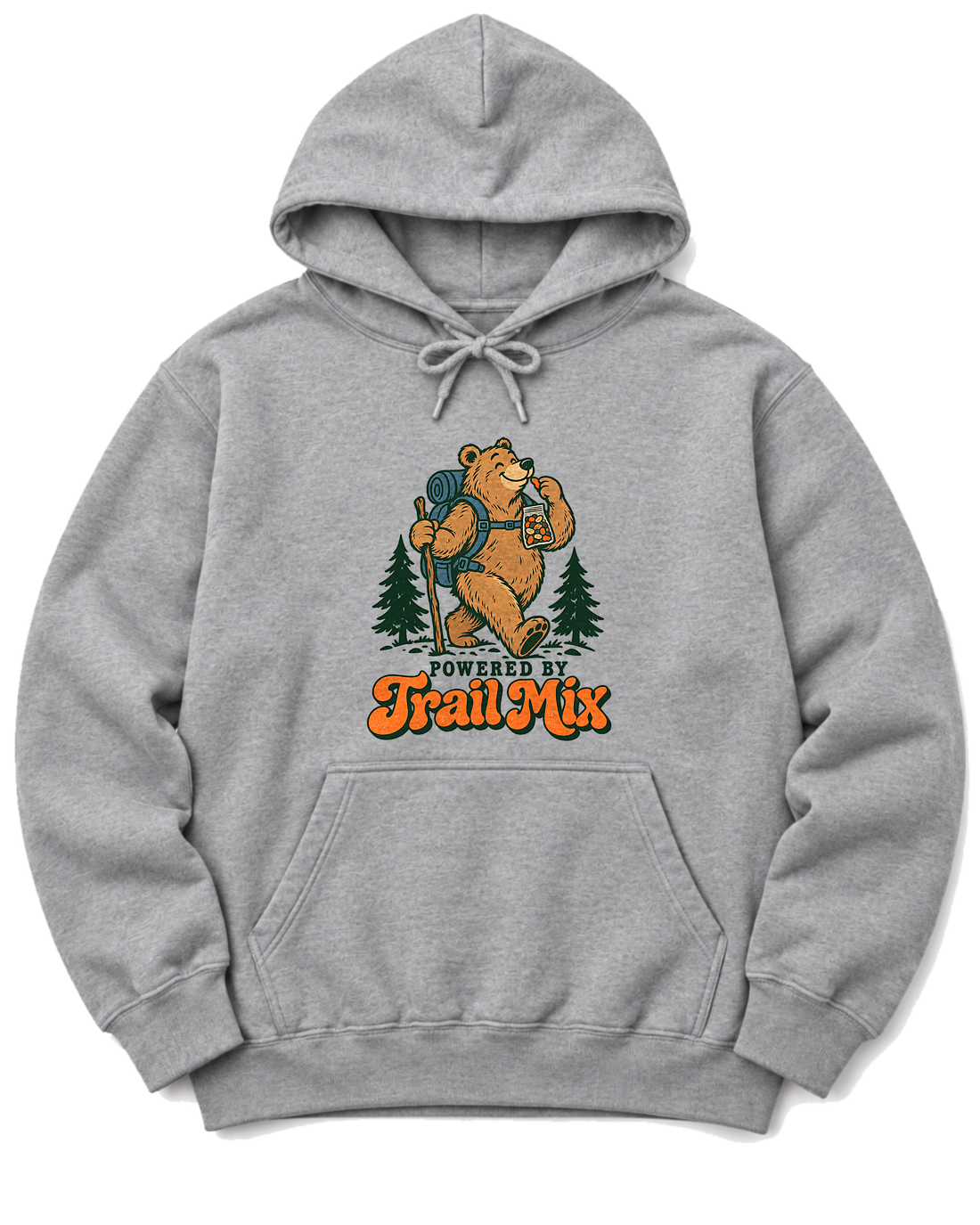 Powered by Trail Mix Hoodie - Sport Grey