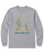 Sand, Sage & Sky Long Sleeve Shirt - Sport Grey