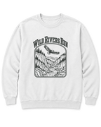 Wild Rivers Run Sweatshirt - White