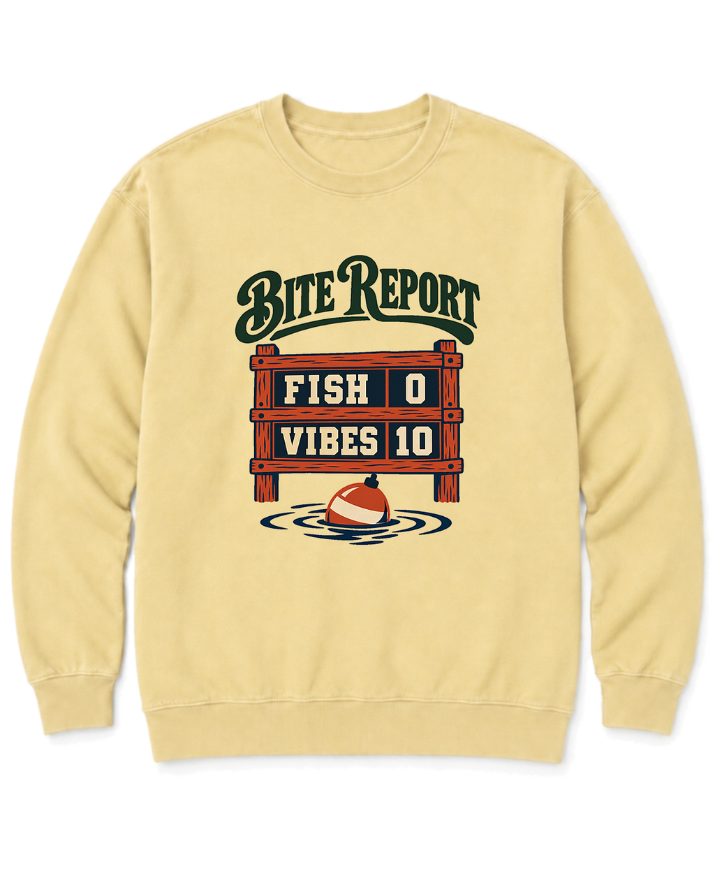 Bite Report Sweatshirt - Butter