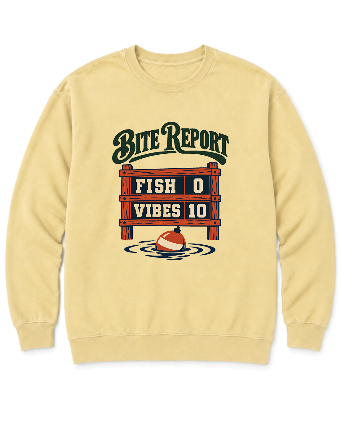 Bite Report Sweatshirt - Butter