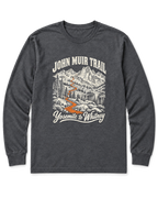 John Muir Trail Long Sleeve Shirt - Dark Heather