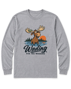 Wading for the Weekend Long Sleeve Shirt - Sport Grey