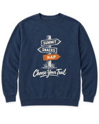 Choose Your Trail Sweatshirt - True Navy
