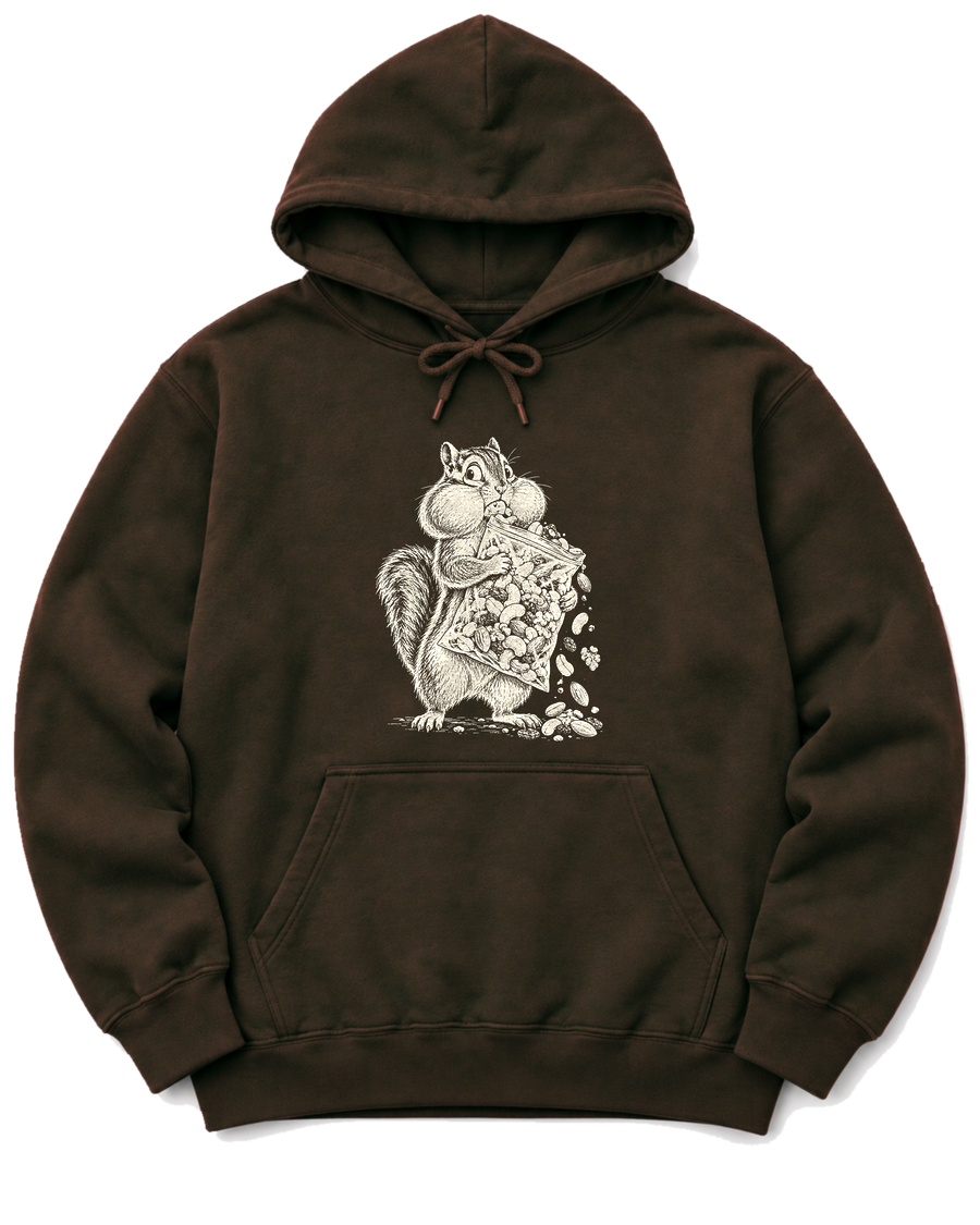 Trail Mix Bandit Hoodie - Dark Chocolate