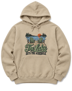 The Lake Sets the Schedule Hoodie - Sand