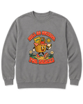Will Go Outside for Snacks Sweatshirt - Grey
