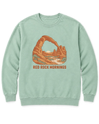 Red Rock Mornings Sweatshirt - Chalky Mint