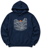 Canyon Sunset Hoodie - Navy