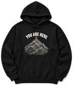 You Are Here Hoodie - Black