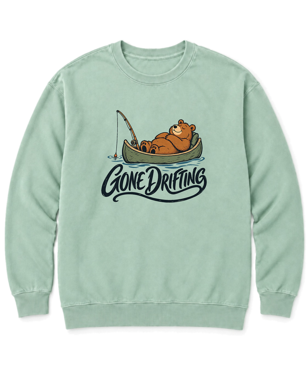 Gone Drifting Sweatshirt - Chalky Mint