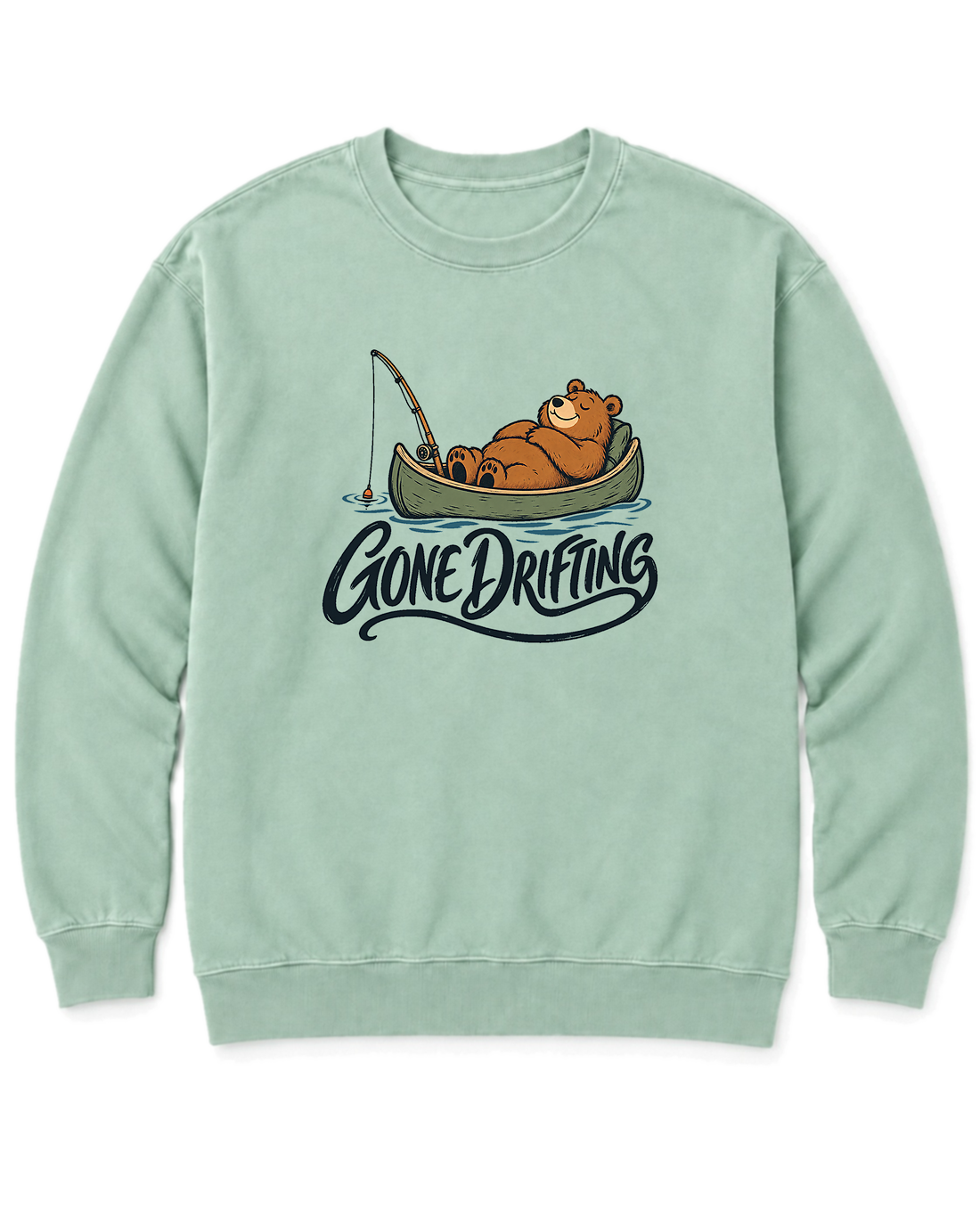 Gone Drifting Sweatshirt - Chalky Mint