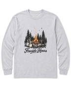 Fireside Hours Long Sleeve Shirt - Ash