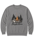 Fireside Hours Sweatshirt - Grey