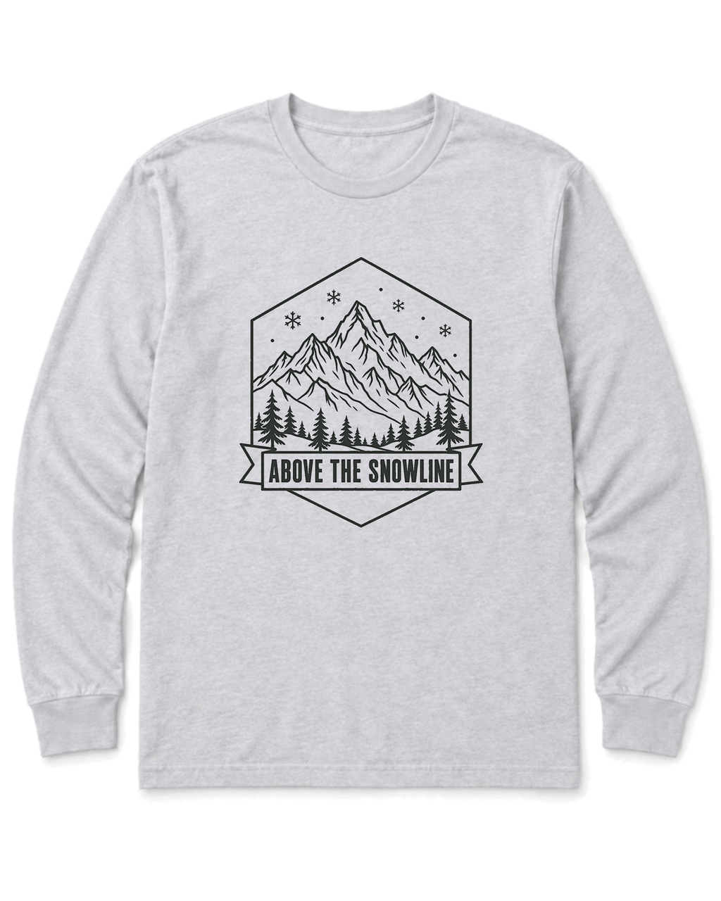 Above the Snowline Long Sleeve Shirt - Ash