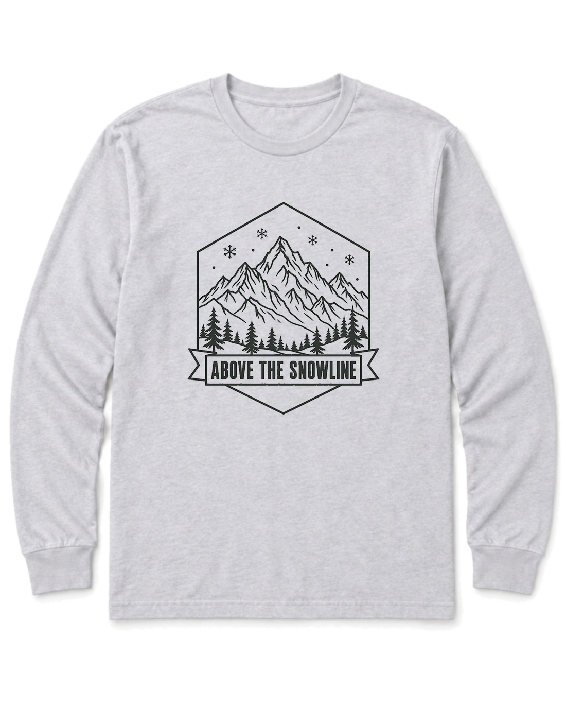 Above the Snowline Long Sleeve Shirt - Ash