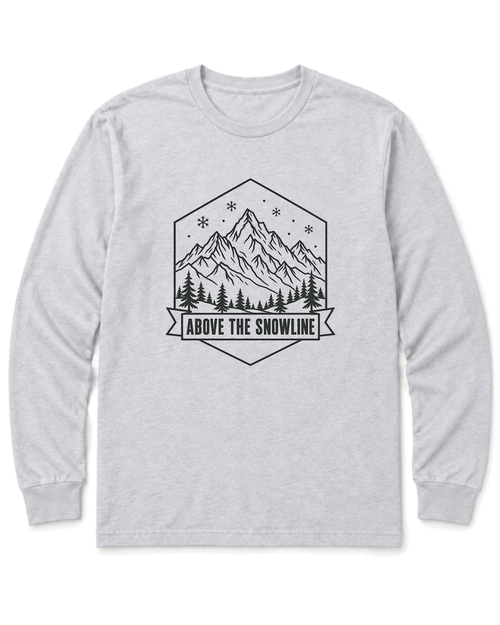 Above the Snowline Long Sleeve Shirt - Ash