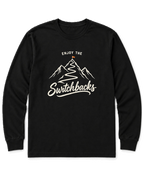 Enjoy the Switchbacks Long Sleeve Shirt - Black