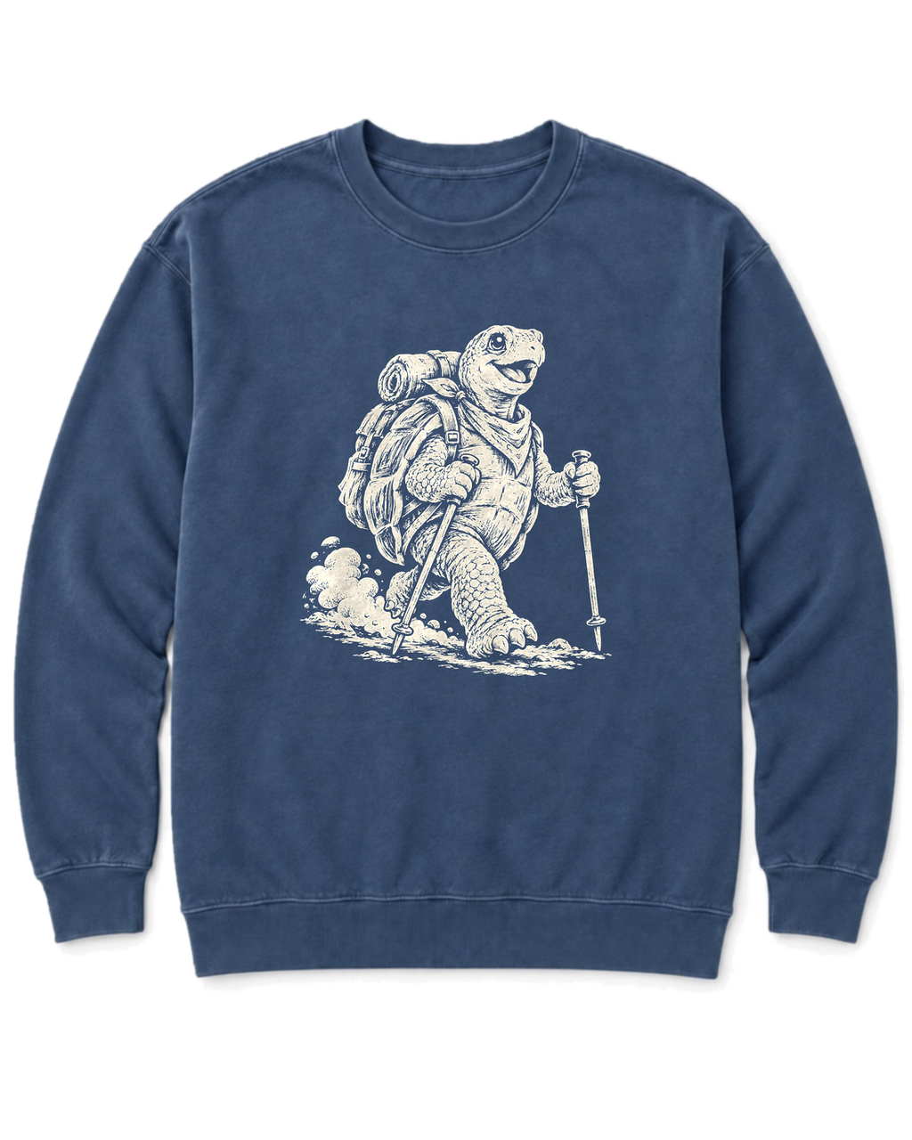Turtle Trekker Sweatshirt - Denim