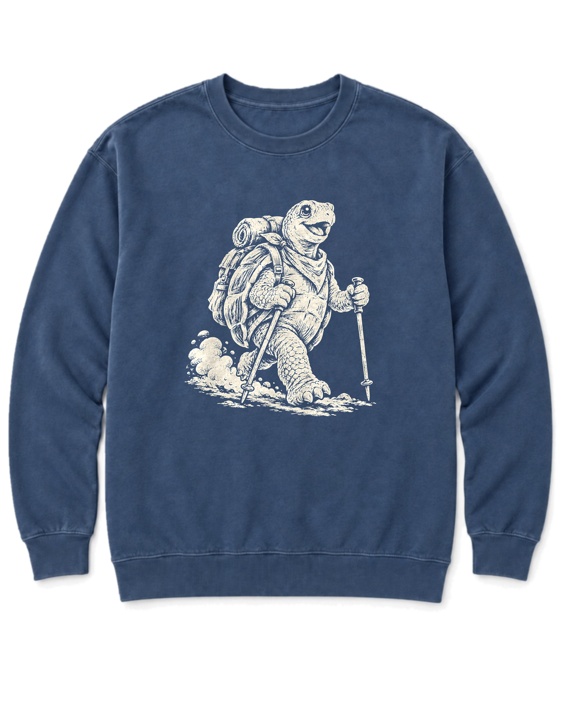 Turtle Trekker Sweatshirt - Denim